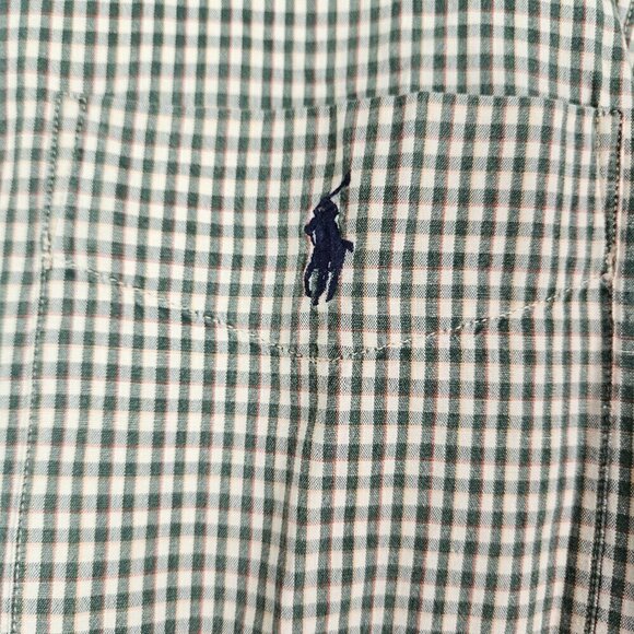 Ralph Lauren McMeel 100% Cotton Plaid Long Sleeve Button Down Shirt L - Picture 4 of 7
